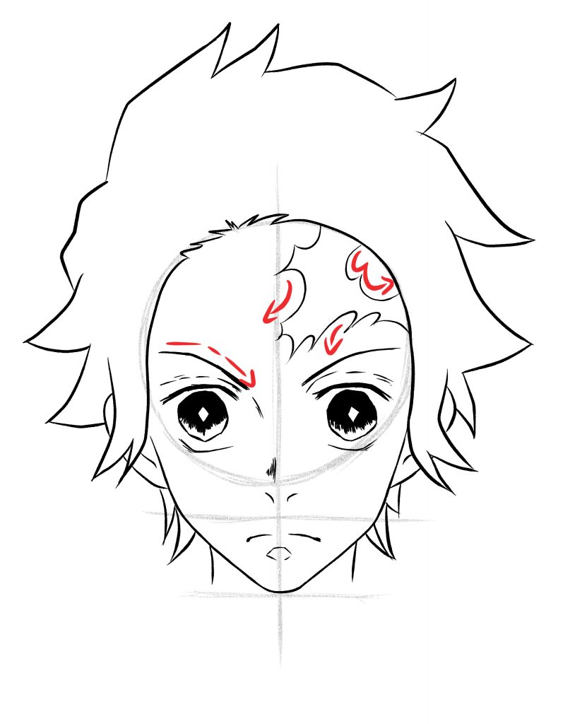 Comment Dessiner Tanjiro de Demon Slayer ? [TUTO COMPLET]