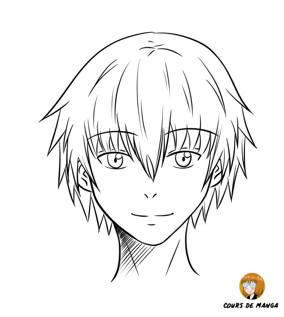 Apprendre à dessiner un Visage Manga Facile - Cours de Manga