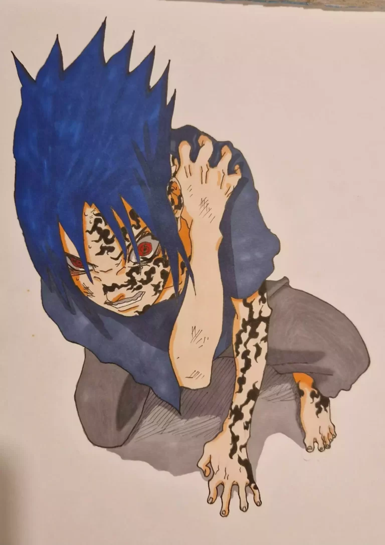 chidori dessin sasuke élève de Cours de Manga